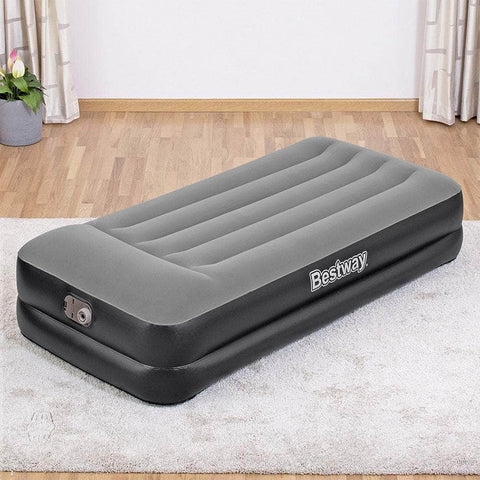 Air Mattress Single Inflatable Bed 46Cm Airbed Black