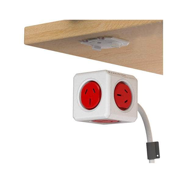 ALLOCACOC POWERCUBE Extended Boston Red 5 Outlets with 1.5M CABLE