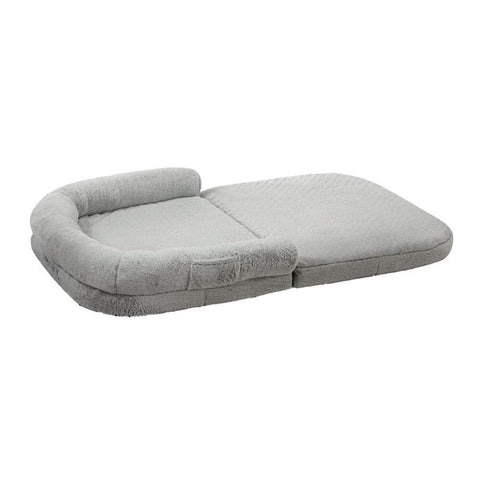 Alopet Foldable Calming Dog Bed Removable Washable Grey