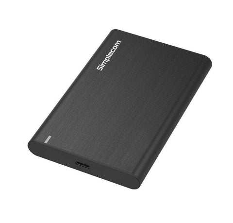 Aluminium 2.5'' Sata Hdd/Ssd To Usb 3.1 Enclosure Black