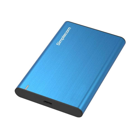 Aluminium 2.5'' Sata Hdd/Ssd To Usb 3.1 Enclosure Blue