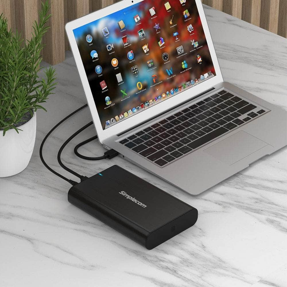 Aluminium 3.5'' Sata To Usb-C External Hard Drive Enclosure