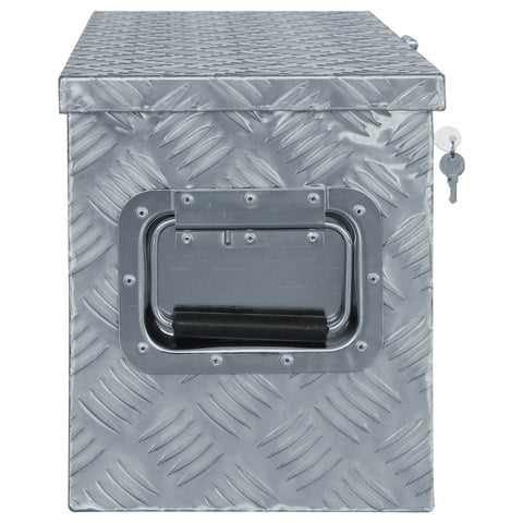 Aluminium Box Silver L