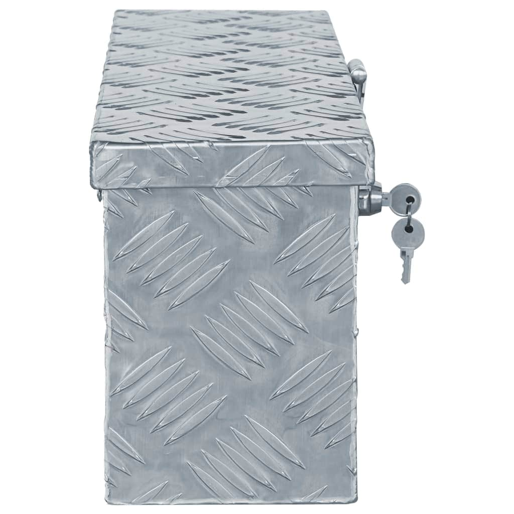 Aluminium Box Silver S