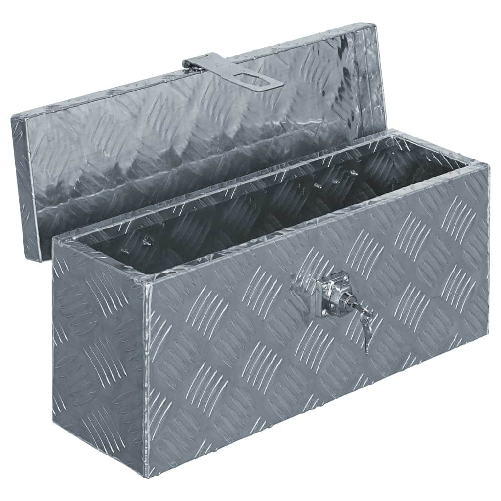 Aluminium Box Silver S