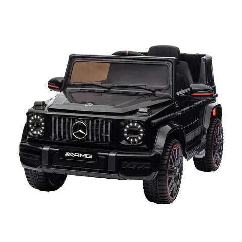 AMG G63 Licensed Kids Ride On Electric Car - Black/Red/White