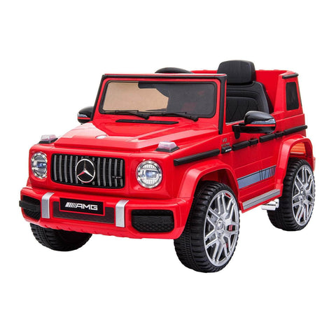 AMG G63 Licensed Kids Ride On Electric Car - Black/Red/White