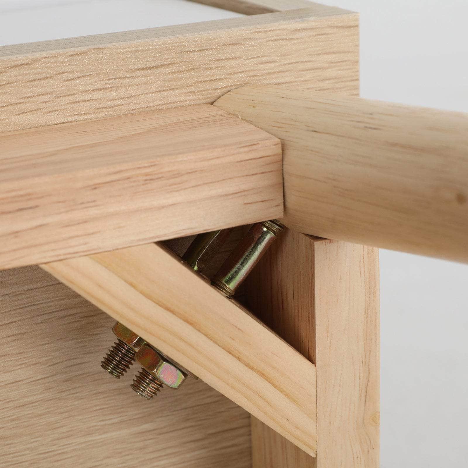 Anya White/Oak Bedside Storage