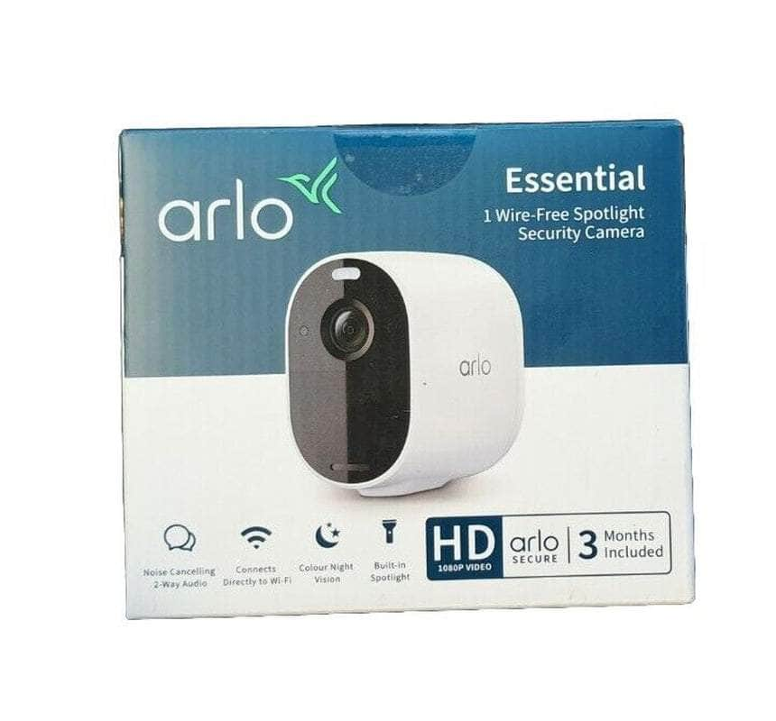 Arlo Essential Spotlight Camera HD Wifi Wire Less Security Camera 2 Way Talk