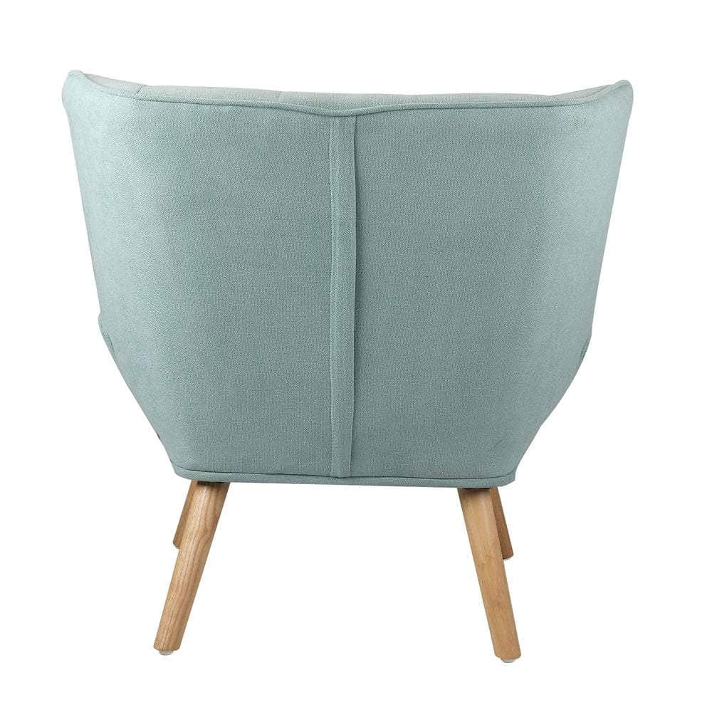 Armchair Accent Chairs Sofa Lounge Fabric Upholstered Tub Chair Beige/Blue/Grey