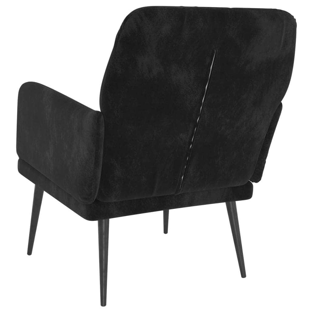 Armchair Black Velvet