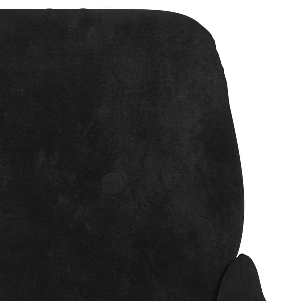 Armchair Black Velvet