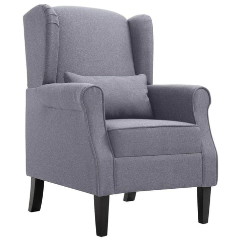 Armchair Dark Grey Fabric