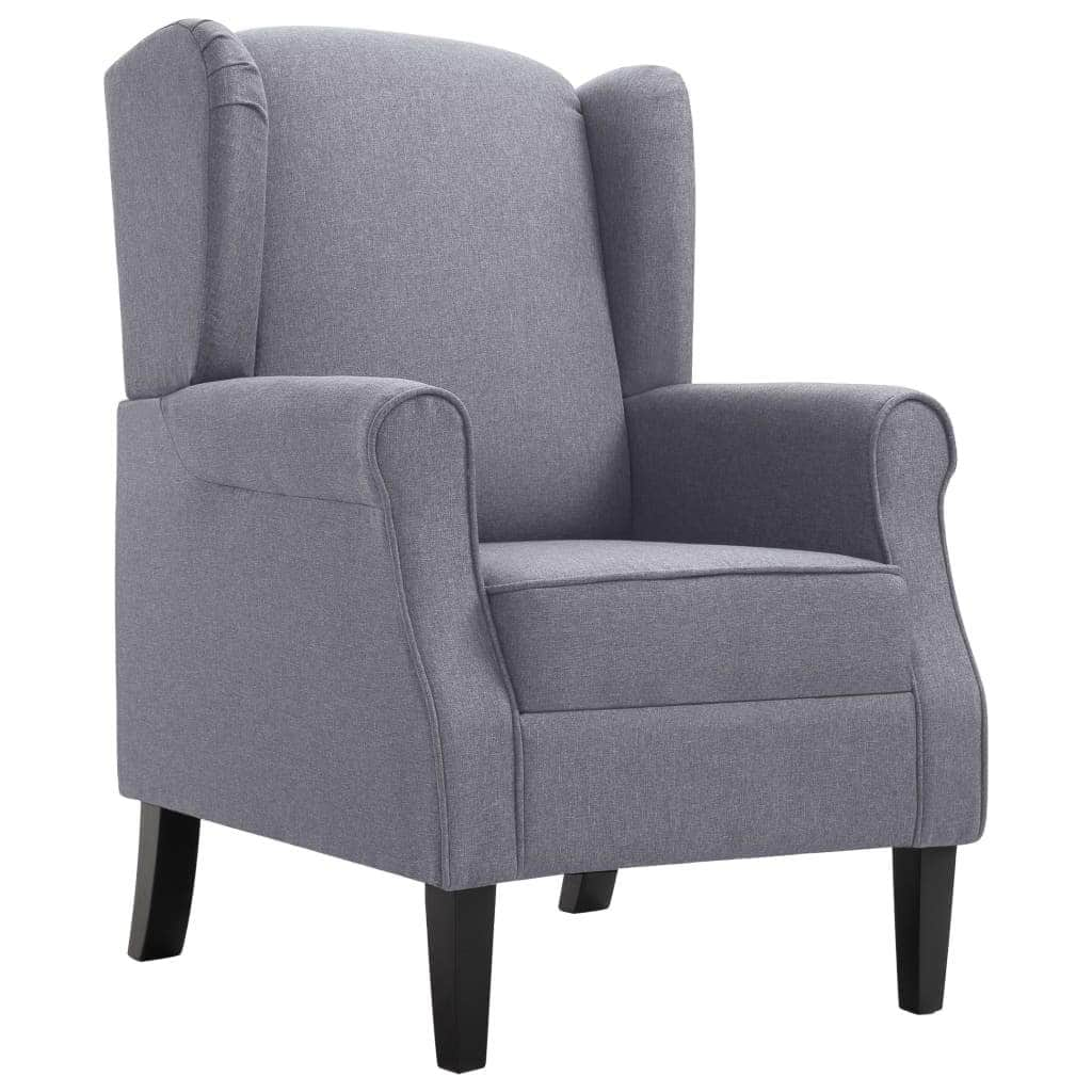 Armchair Dark Grey Fabric