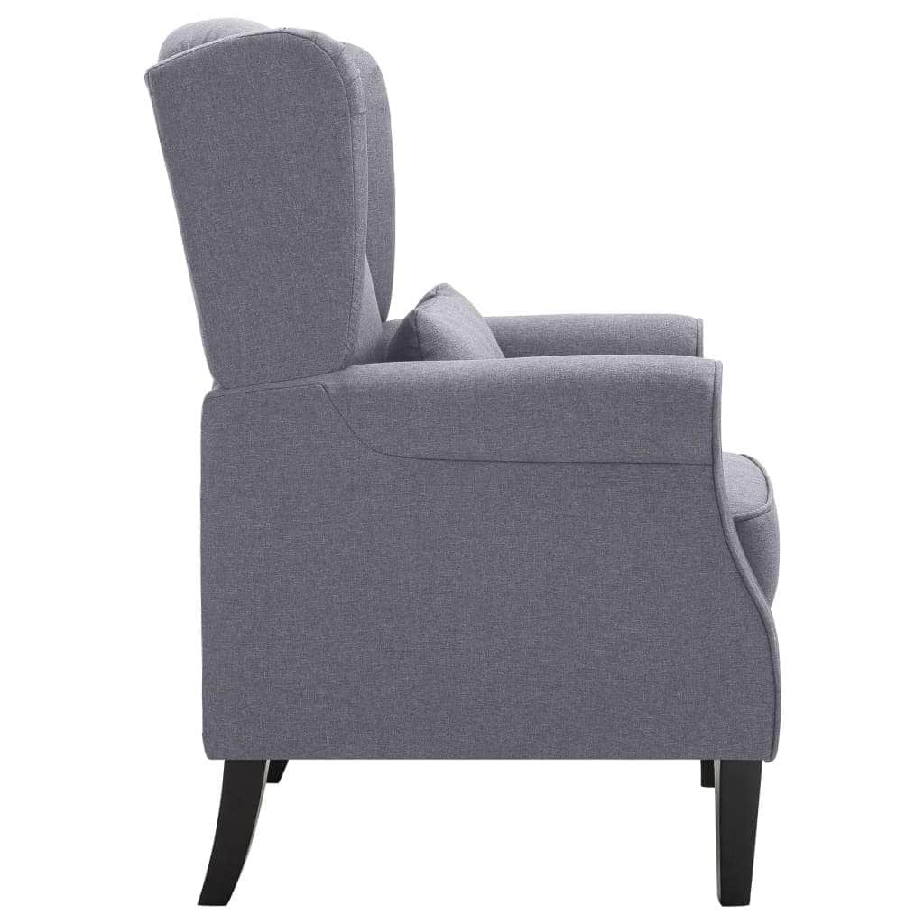 Armchair Dark Grey Fabric