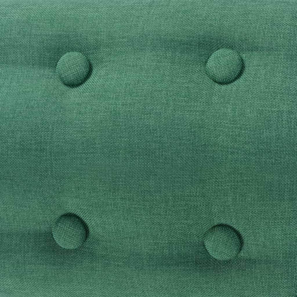 Armchair Green Fabric