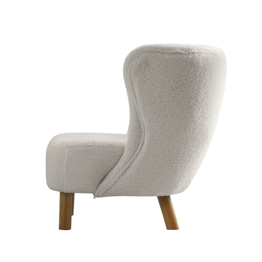 Armchair Lounge Accent Couch Chairs Sofa Bedroom White