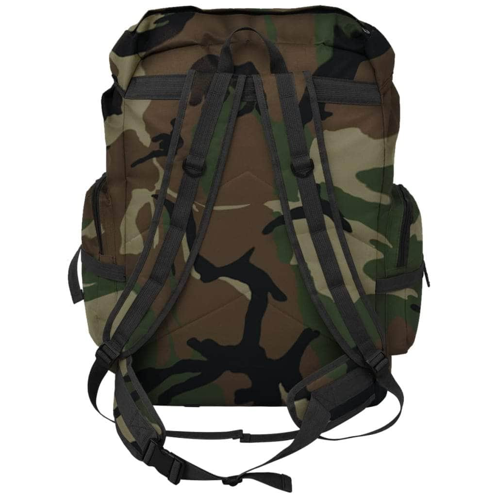 Army-Style Backpack 65 L Camouflage