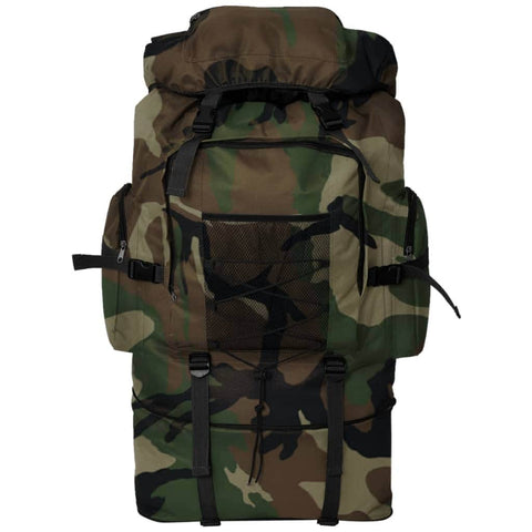 Army-Style Backpack Camouflage