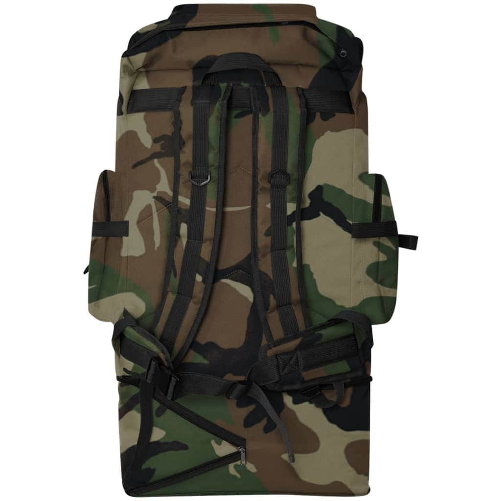 Army-Style Backpack Camouflage