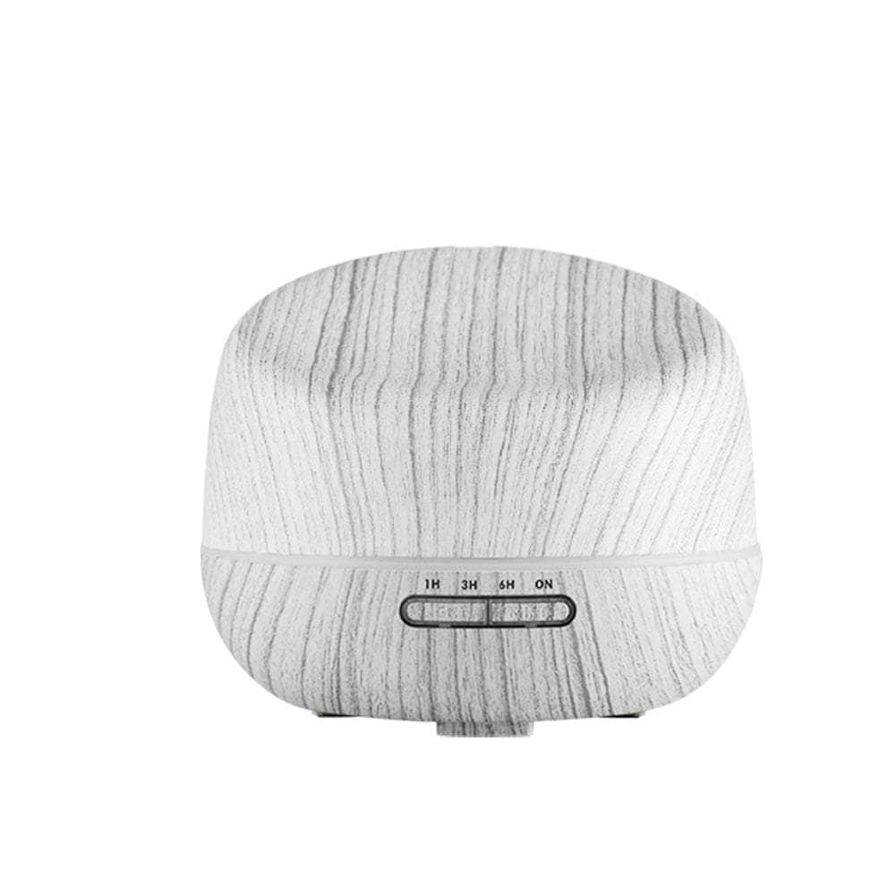 Aroma Diffuser 400Ml White Wood Grain Remote