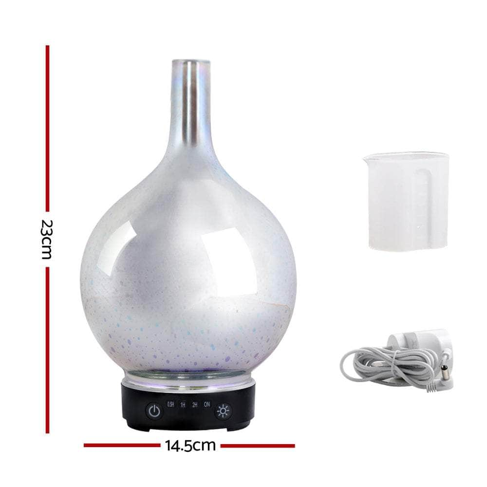 Aroma Diffuser Aromatherapy 3D Glass 100Ml