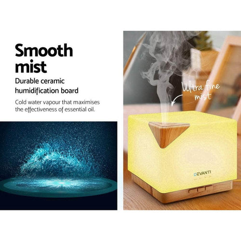 Aroma Diffuser Aromatherapy Humidifier 600Ml