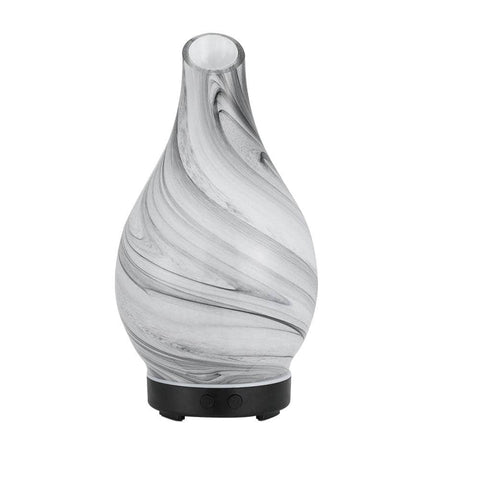 Aromatherapy Aroma Diffuser Essential Oil Humidifier Led Glass Marble