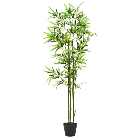 Artificial Bamboo Plant with Pot 150 cm Green