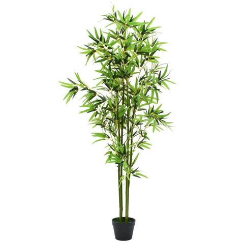 Artificial Bamboo Plant with Pot 175 cm Green