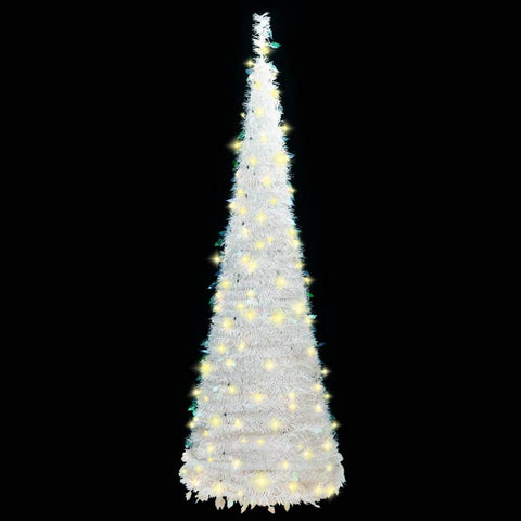 Artificial Christmas Tree Pop-up 100 LEDs White