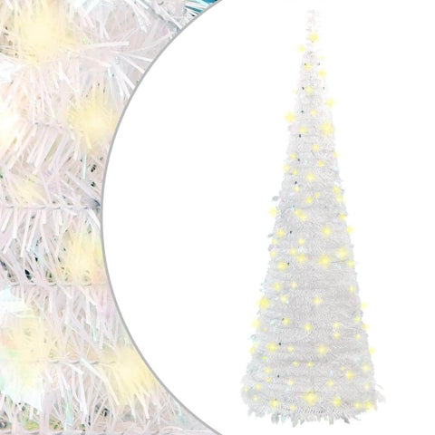 Artificial Christmas Tree Pop-up 150 LEDs White