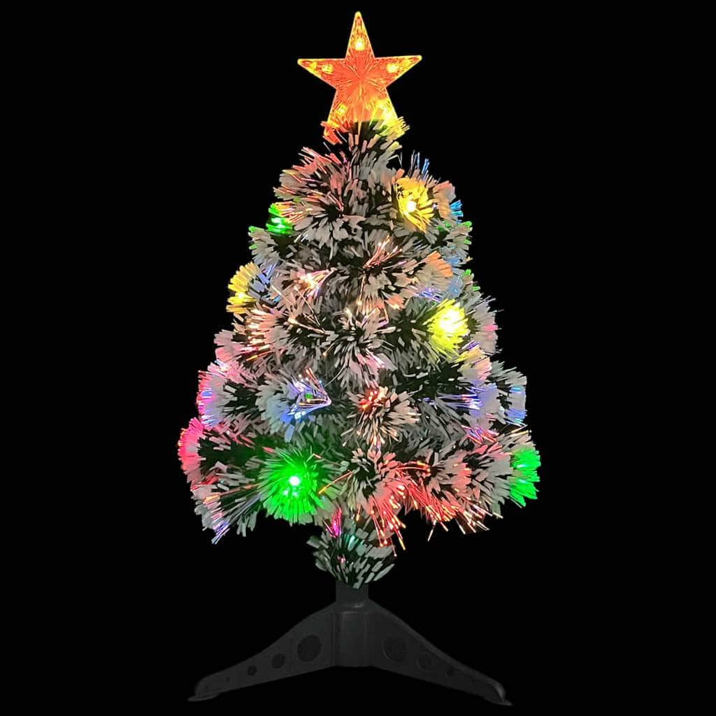 Artificial Christmas Tree with LED White&Blue  Fibre Optic