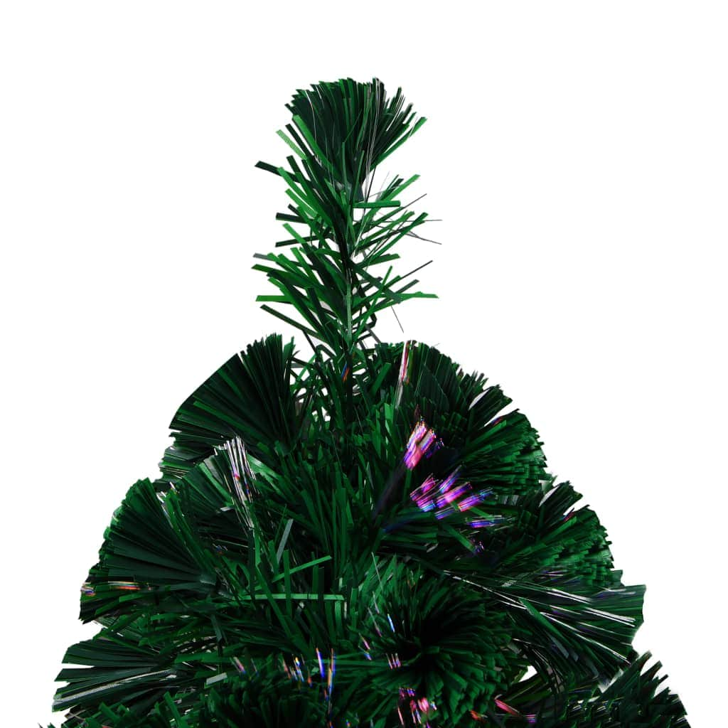 Artificial Christmas Tree with Stand Green Fibre Optic