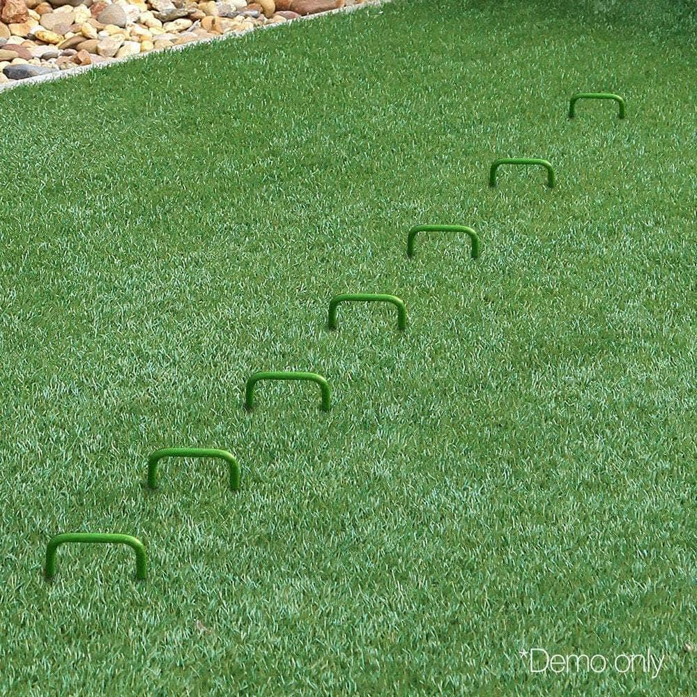 Artificial Grass 200pcs Synthetic Pins Fake Lawn Turf Weed Mat Pegs Joining Tape