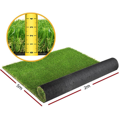 Artificial Grass 60SQM 30mm Synthetic Fake Lawn Turf Plastic Plant 4-coloured 2mx5m