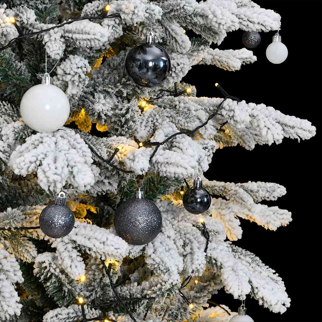 Artificial Hinged Christmas Tree - 300 LEDs, Ball Set (180 cm)