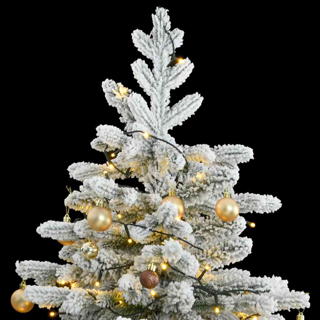 Artificial Hinged Christmas Tree 300 LEDs , Ball Set