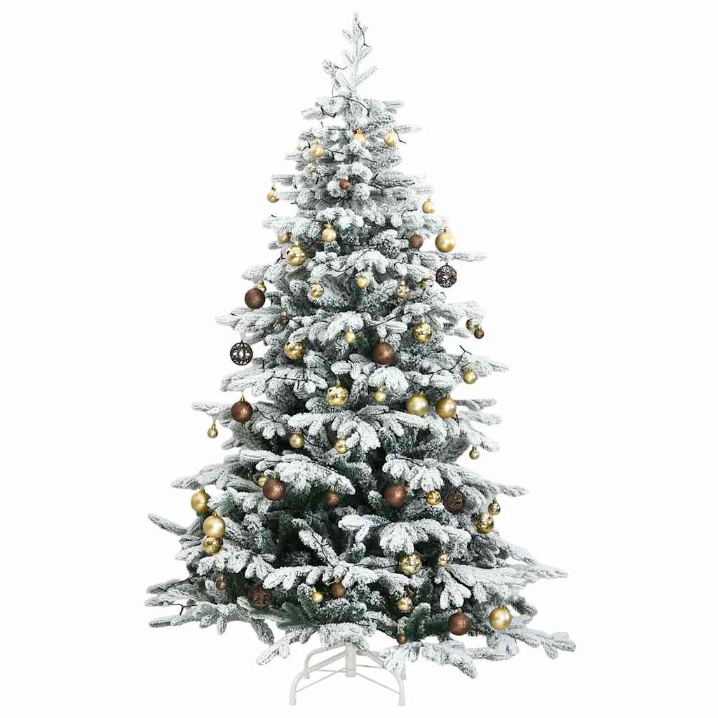 Artificial Hinged Christmas Tree 300 LEDs , Ball Set