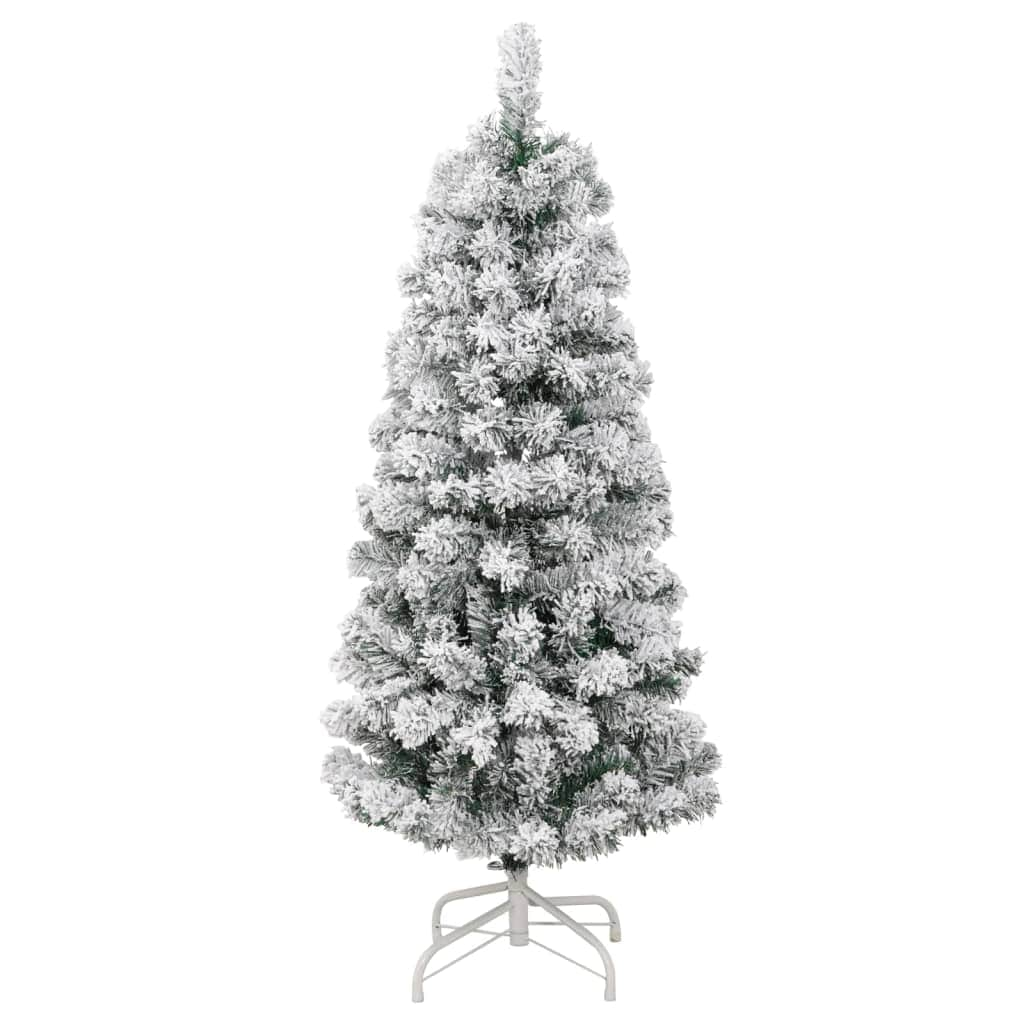 Artificial Hinged Christmas Tree, Ball Set 150/120 cm