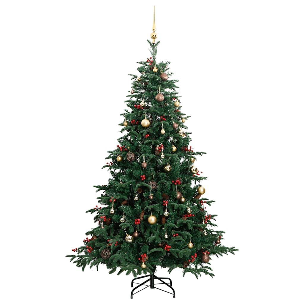 Artificial Hinged Christmas Tree, Ball Set 180 cm