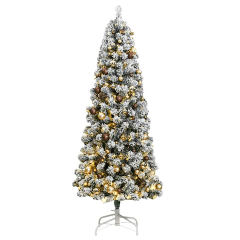 Artificial Hinged Christmas Tree with 300 LEDs