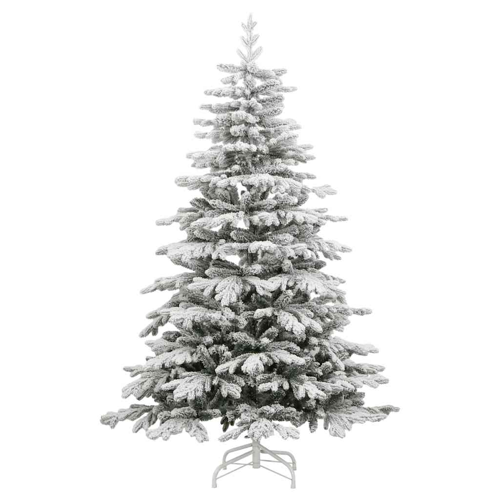 Artificial Hinged Christmas Tree with 300 LEDs, Ball Set (180 cm)