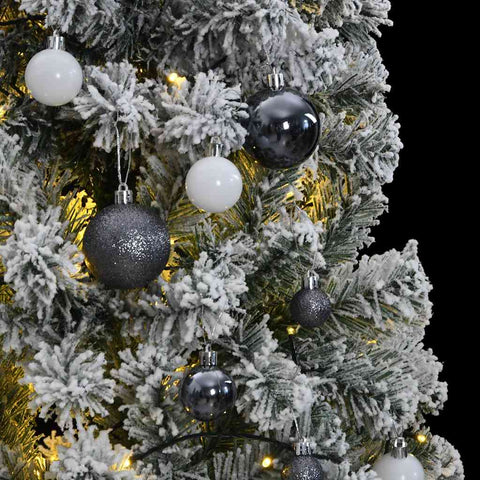 Artificial Hinged Christmas Tree with 300 LEDs Ball Set