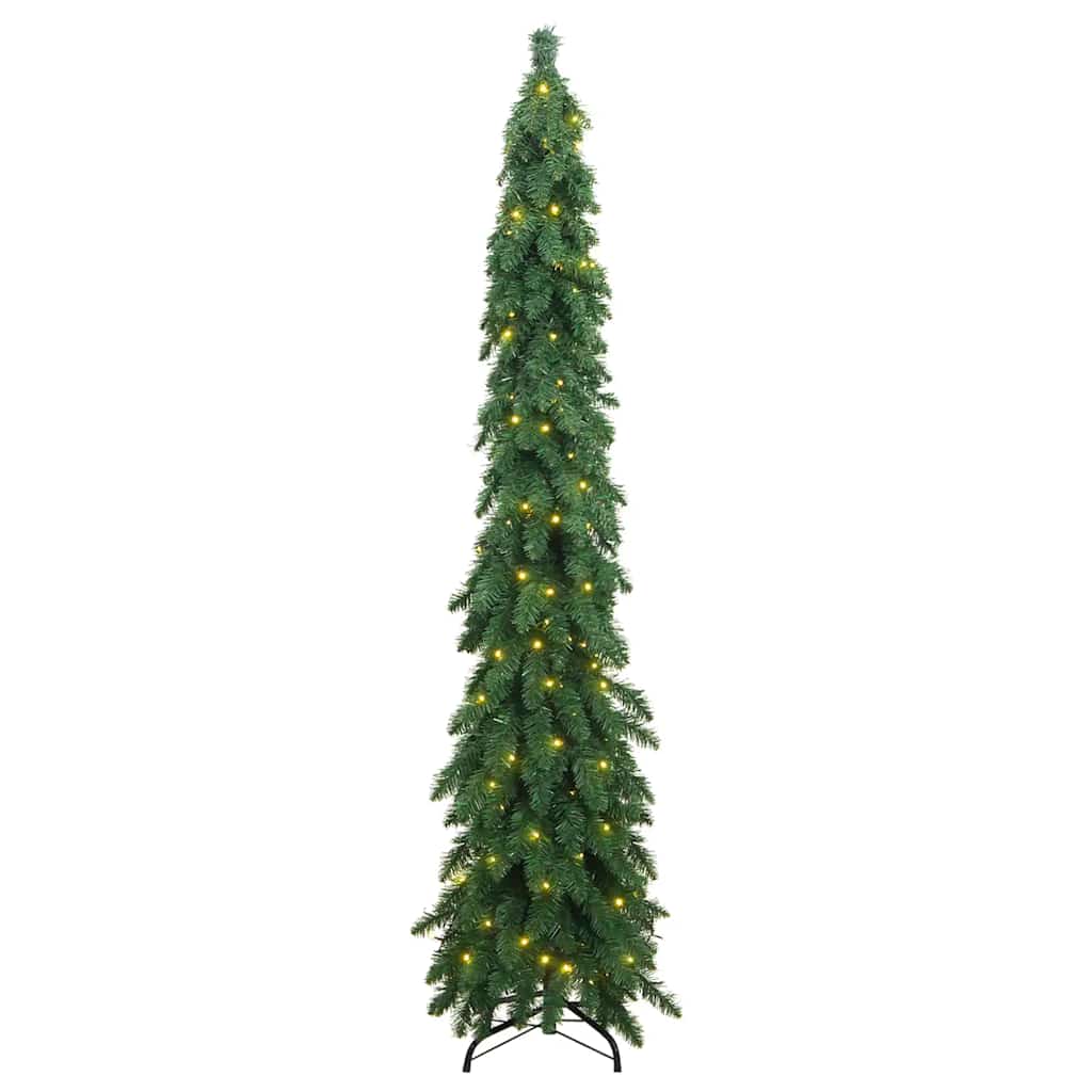 Artificial Pre-lit Christmas Tree with 100 LEDs