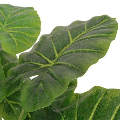 Artificial Taro Plant with Pot 45 cm Green