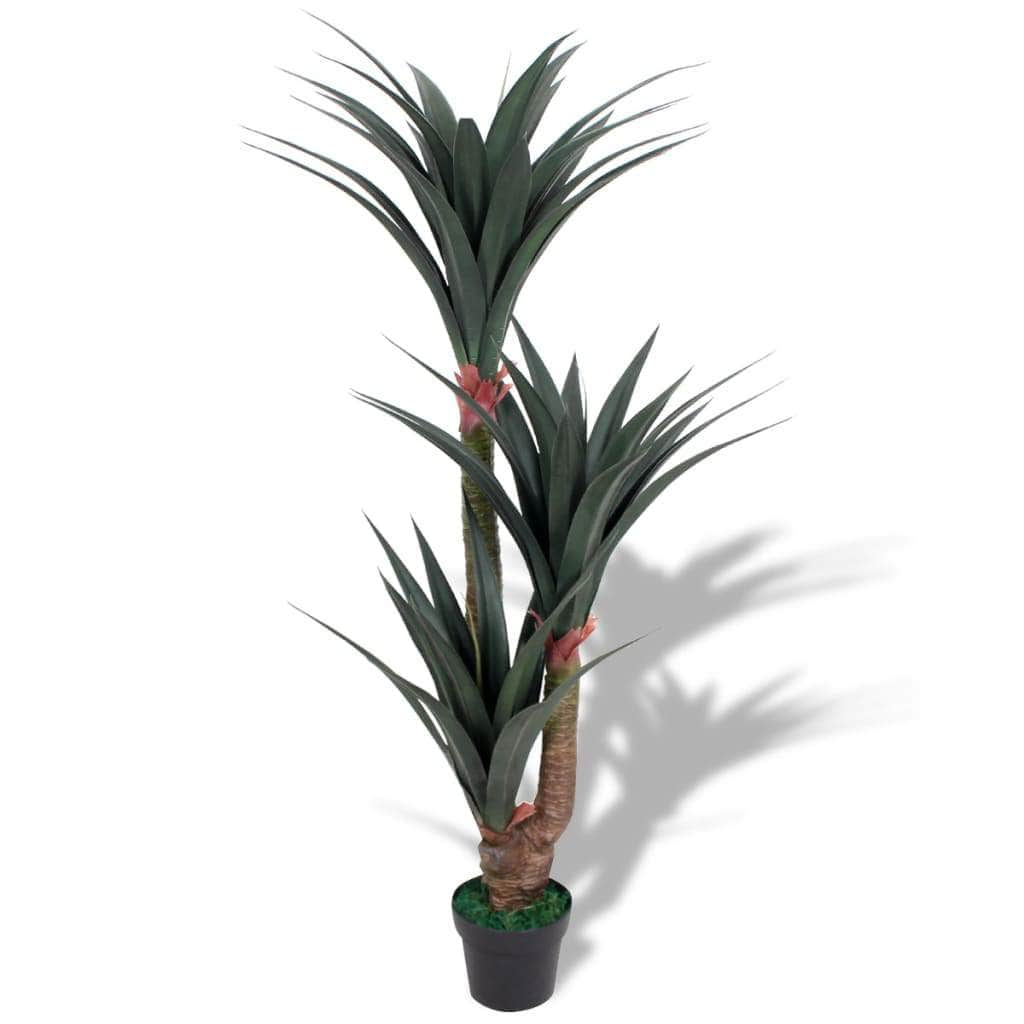 Artificial Yucca Plant with Pot 155 cm Green