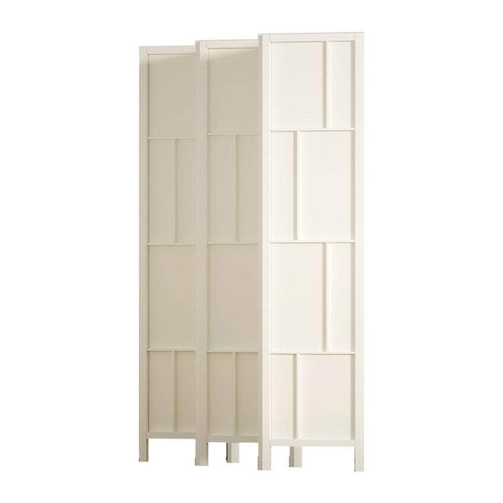 Ashton Room Divider Screen Privacy Wood Dividers Stand 6 Panel White