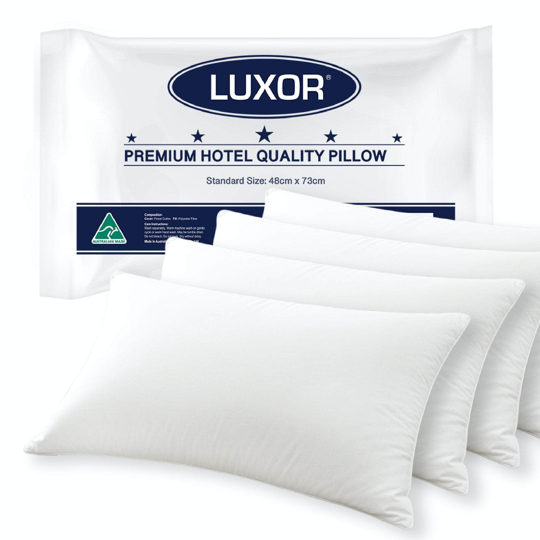 AU Made Hotel Quality Pillow Standard Size