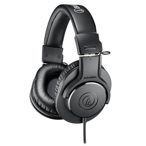 Audio Technica Ath-M20X Monitor Over-Ear Headphones (1.2M) - Black